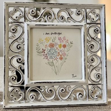 tiny truth bouquet | love, nina art | tiny watercolor by nina herndon 
