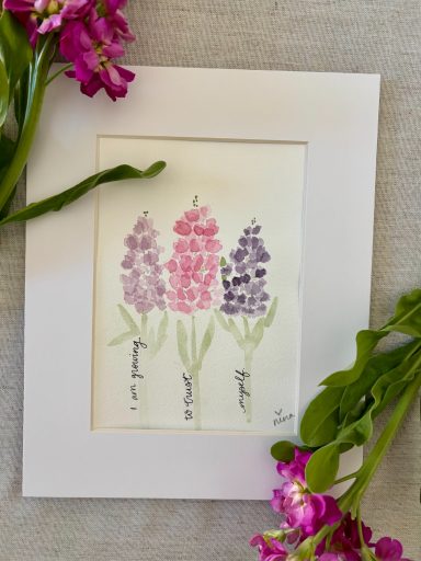 | love, nina art | watercolor by nina herndon 