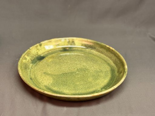 wheel thrown serving plate, cone 10 | love, nina art | ceramics by nina herndon 